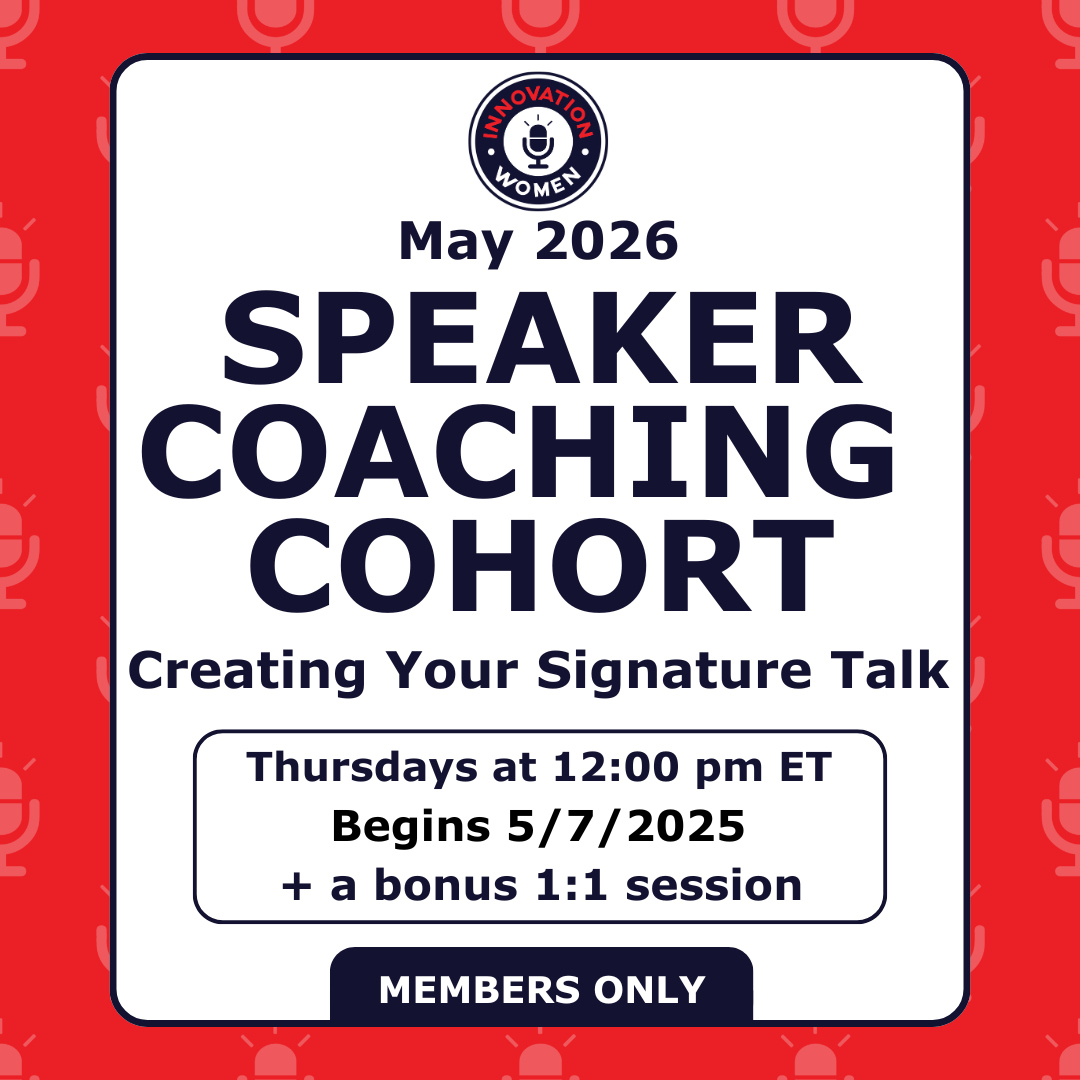 Speaker Coaching Cohort - May 2026