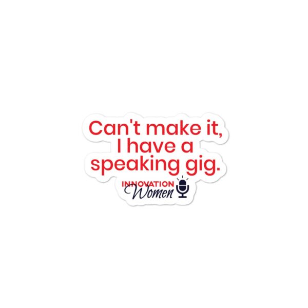 Can't make it, I have a speaking gig. Sticker