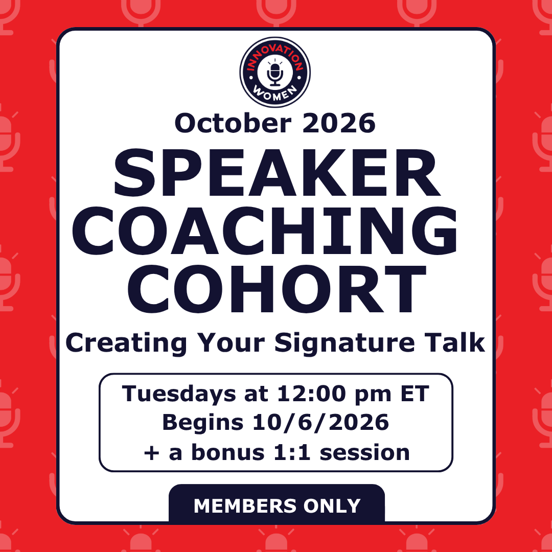 Speaker Coaching Cohort - July 2026