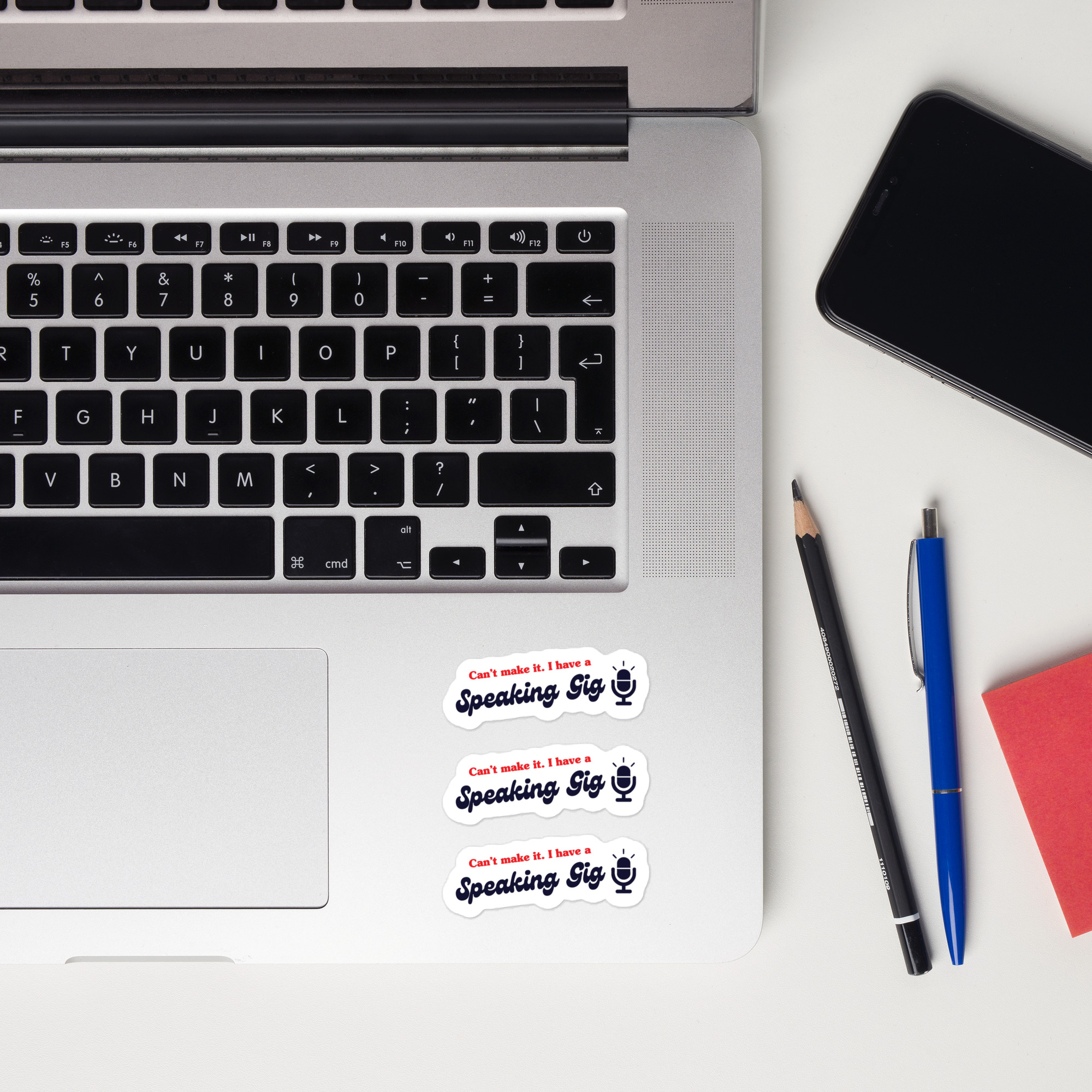 Speaking Gig Vinyl Decals (2 sizes) - Image 2
